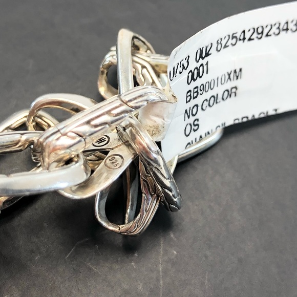 JOHN HARDY Classic Chain Link Sterling Silver Bracelet - Picture 7 of 7